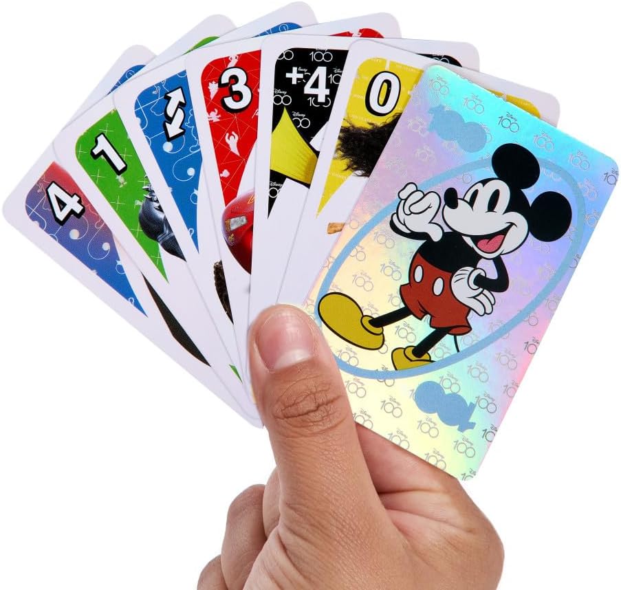 MATTEL UNO LICENSED DISNEY 100 YEARS OF WONDER
