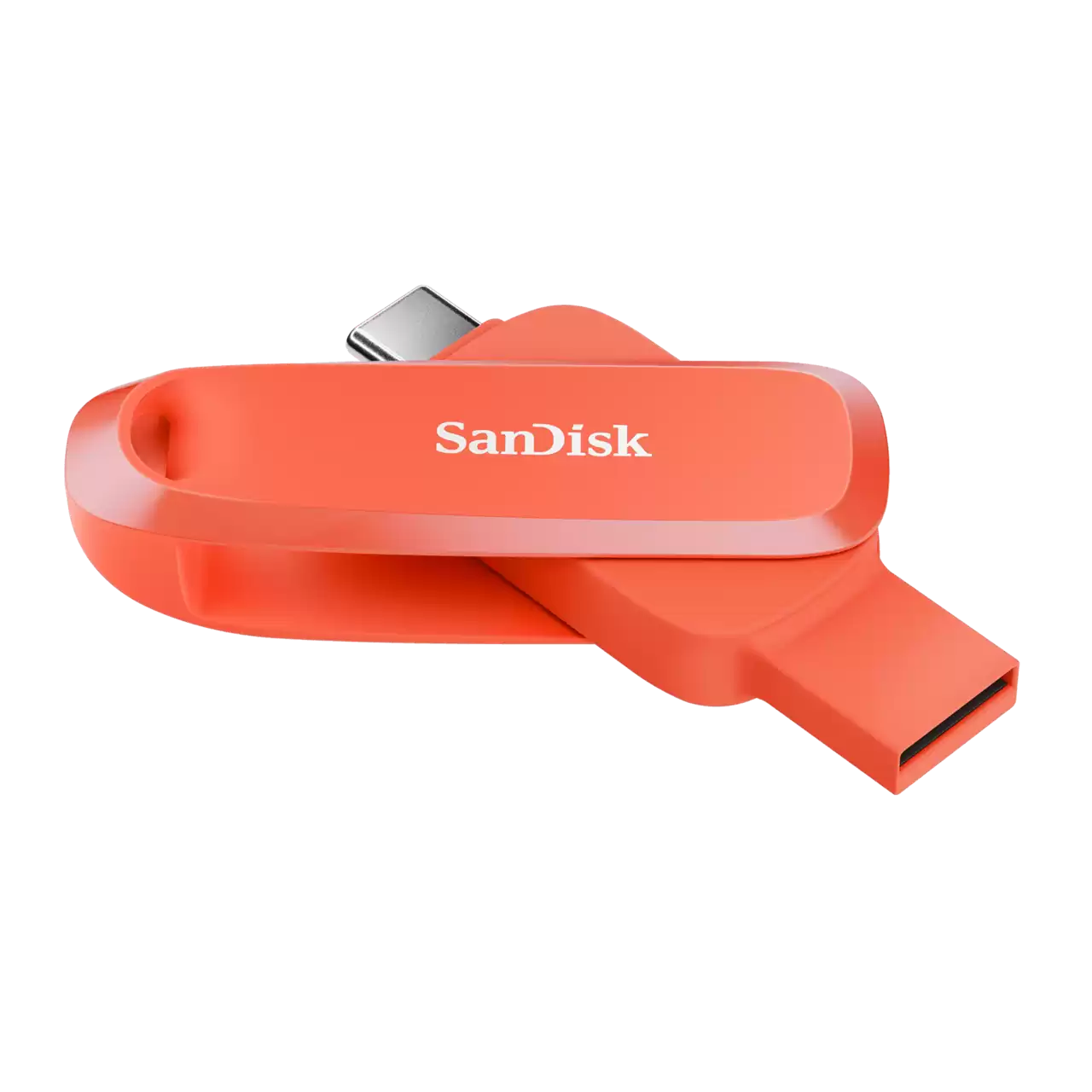 SanDisk Phone Drive for Android - 256GB - Nasturium Orange