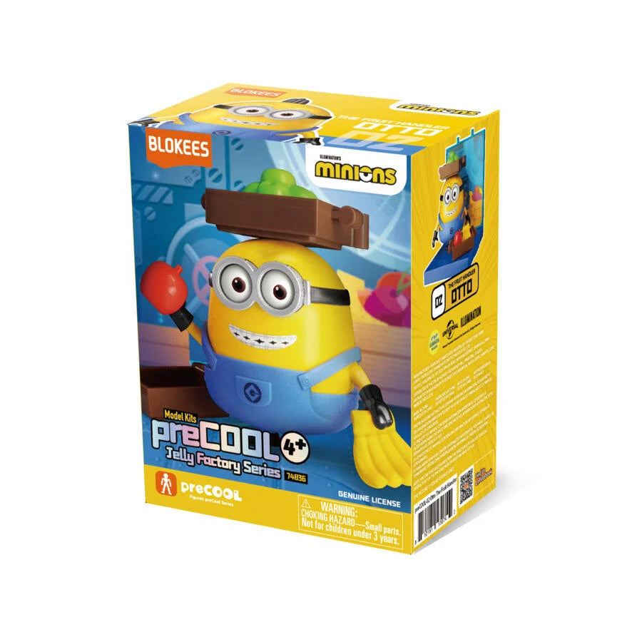 BLOKEES MINIONS PRECOOL JELLY FACTORY THE FRUIT HANDLER OTTO MODEL KIT 02