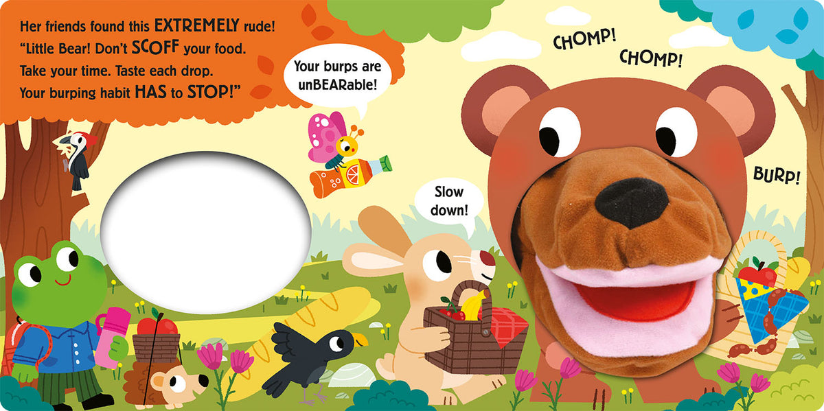 Hand Puppet Pals - Have you Ever Met a Burpy Bear? (Board Book)