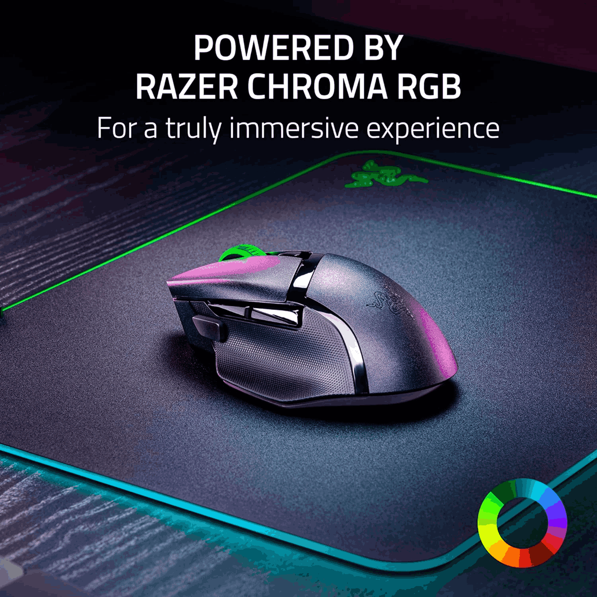 Razer Basilisk V3 X HyperSpeed Wireless Ergonomic Gaming Mouse