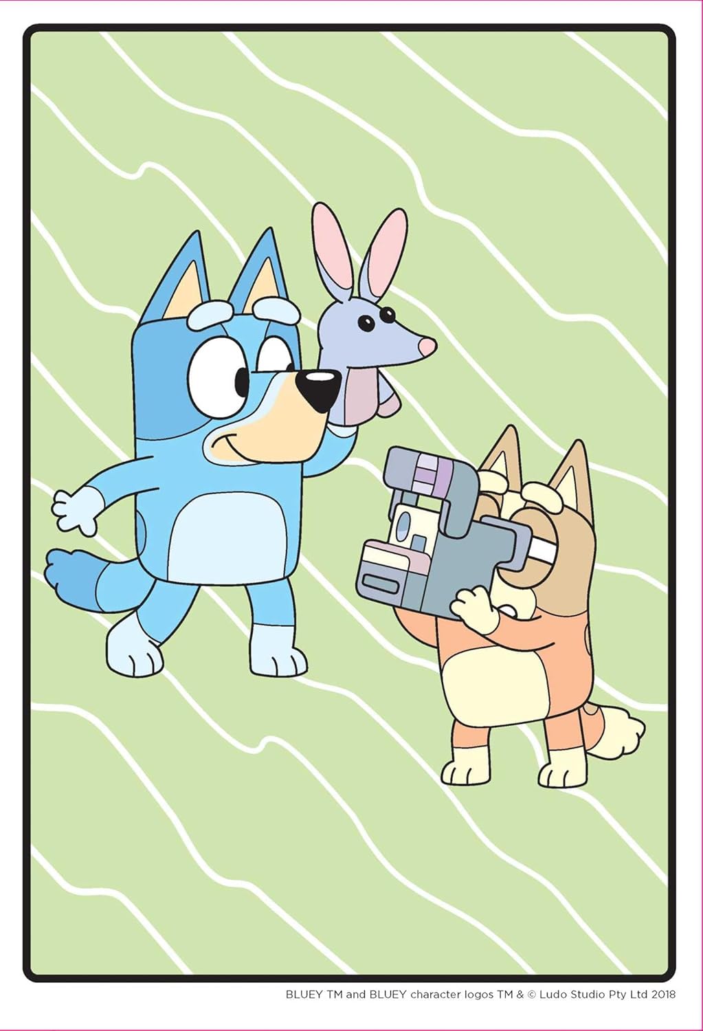 Bluey Colortivity: My First Painting (Color & Activity with Paint) - Paperback