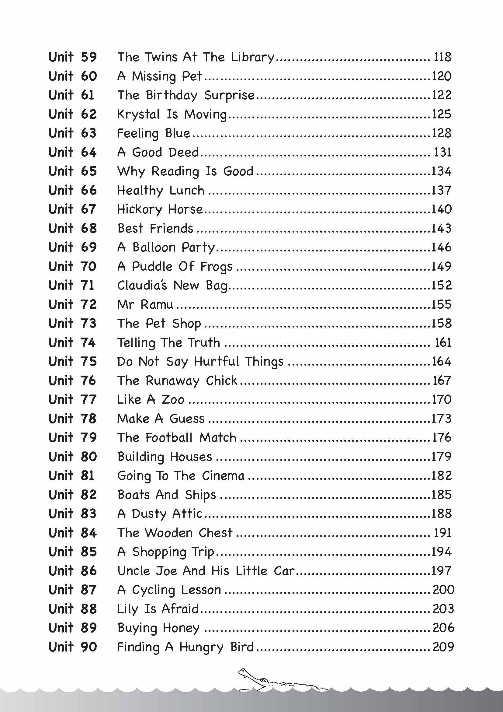 Bridging From K2 To Primary 1 Comprehension