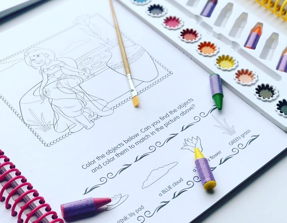 Disney Princess Deluxe Poster Paint & Color