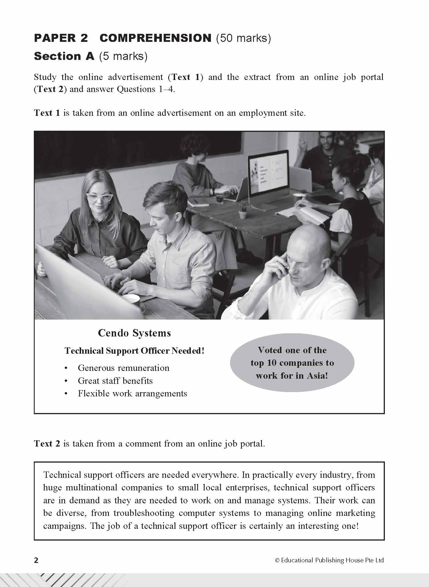 Secondary 1 Express/G3 English Examination Practice