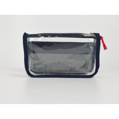 JOYPAC CLEAR DENIM POUCH ASSORTED