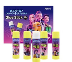  AMOS Glue Stick 25g × 5pcs – K-POP Demon Hunters KDH-02