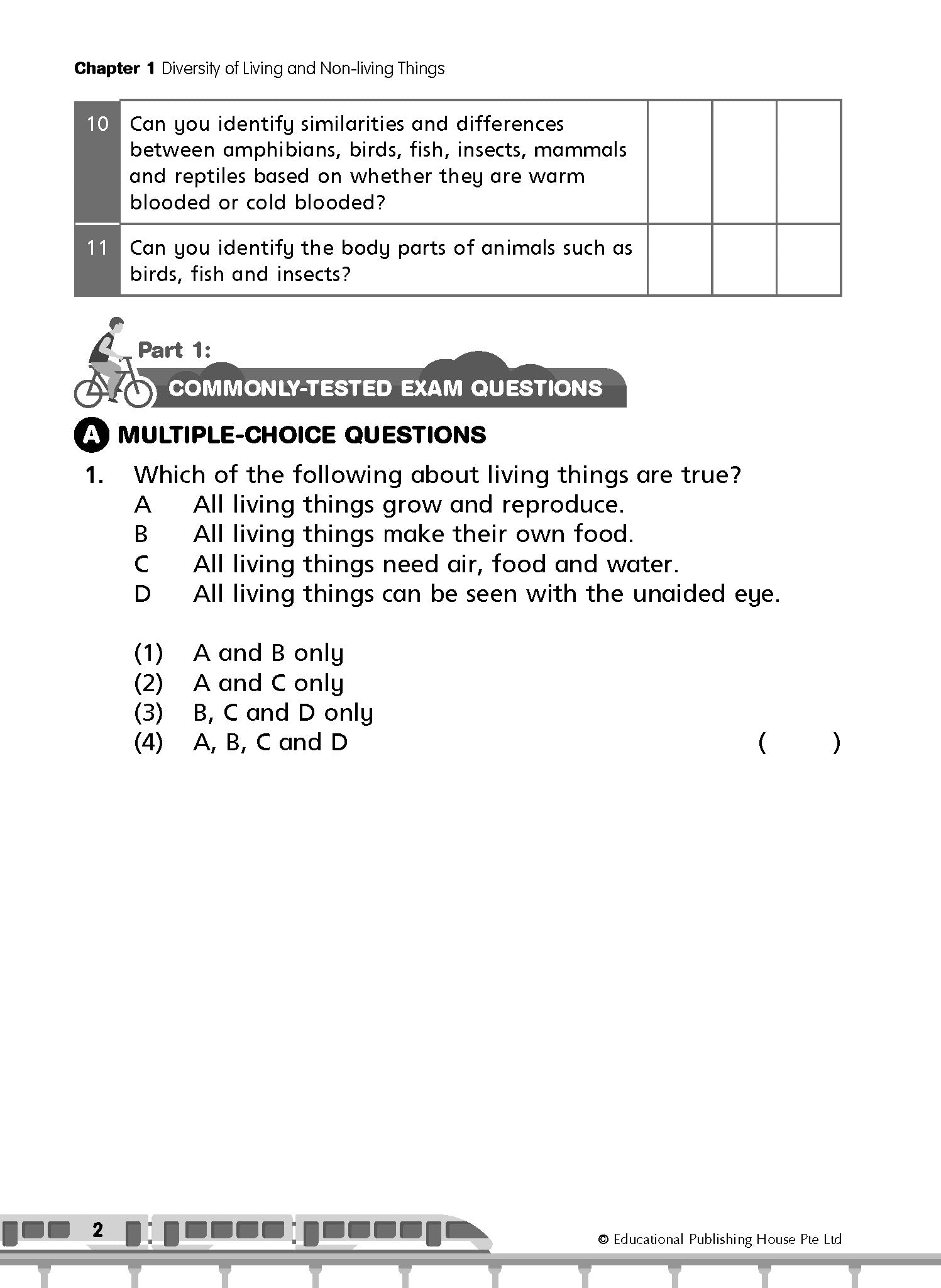 Primary 3 Science Commonly-Tested & Challenging Exam Questions