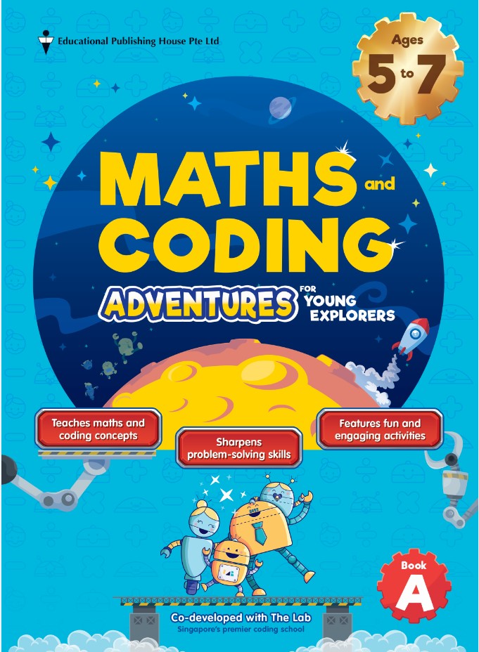 Maths And Coding Adventures For Young Explorers (Book A)
