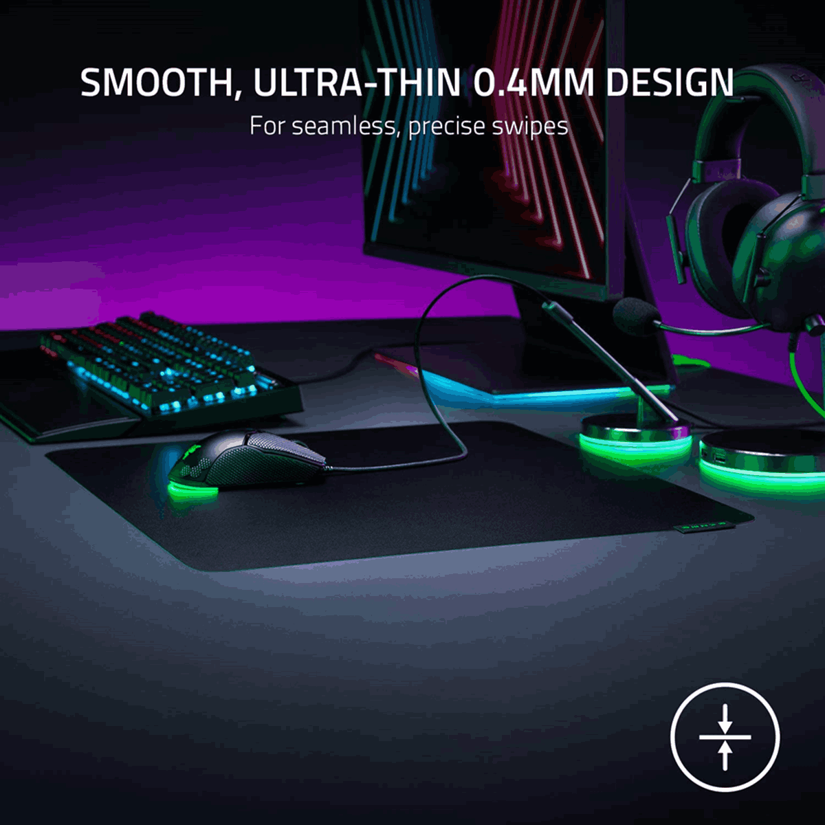Razer Sphex V3 Ultra-Thin Gaming Mouse Mat Large