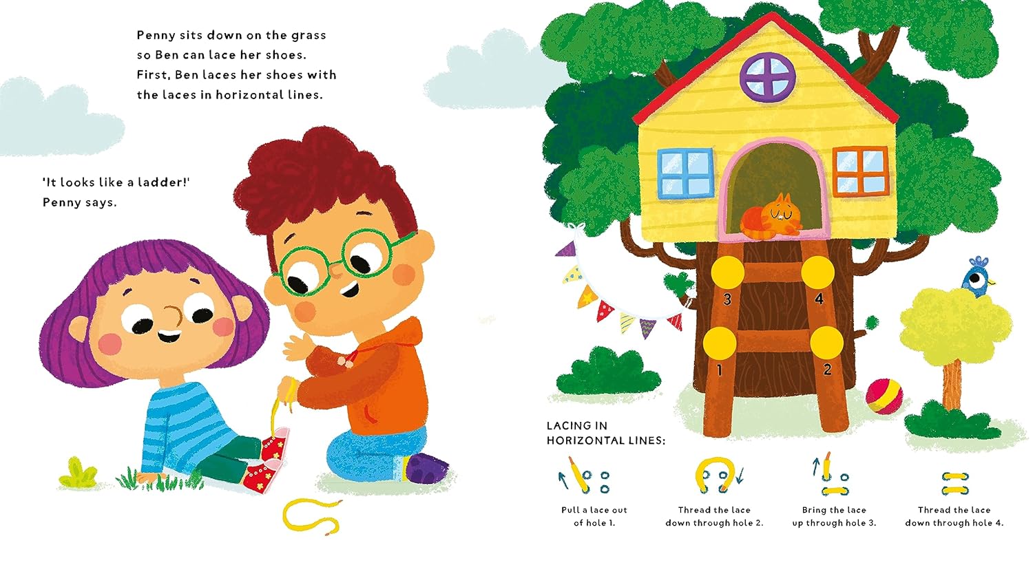  Tie My Shoes - Yes, I Can! (Boardbook)