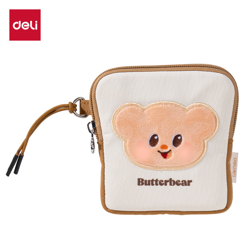 Butter Bear Coin Bag Bread Y715