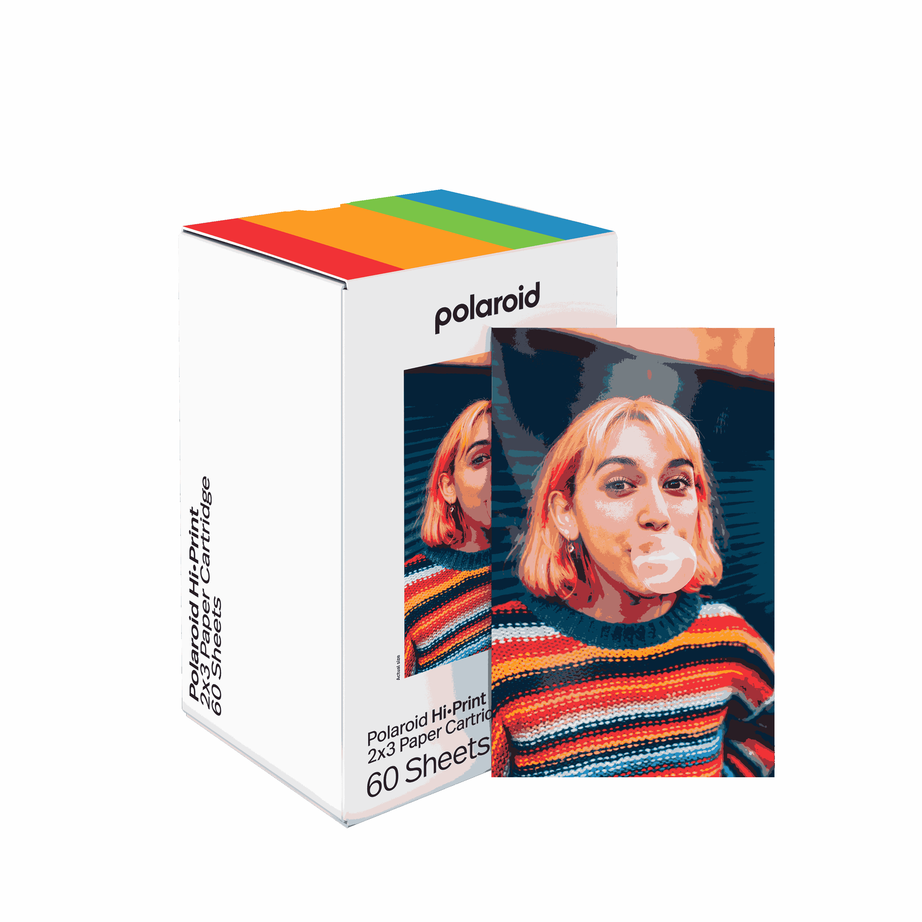 Polaroid Hi-Print 2x3 Paper Cartridge – 60 Sheets (Triple Pack)