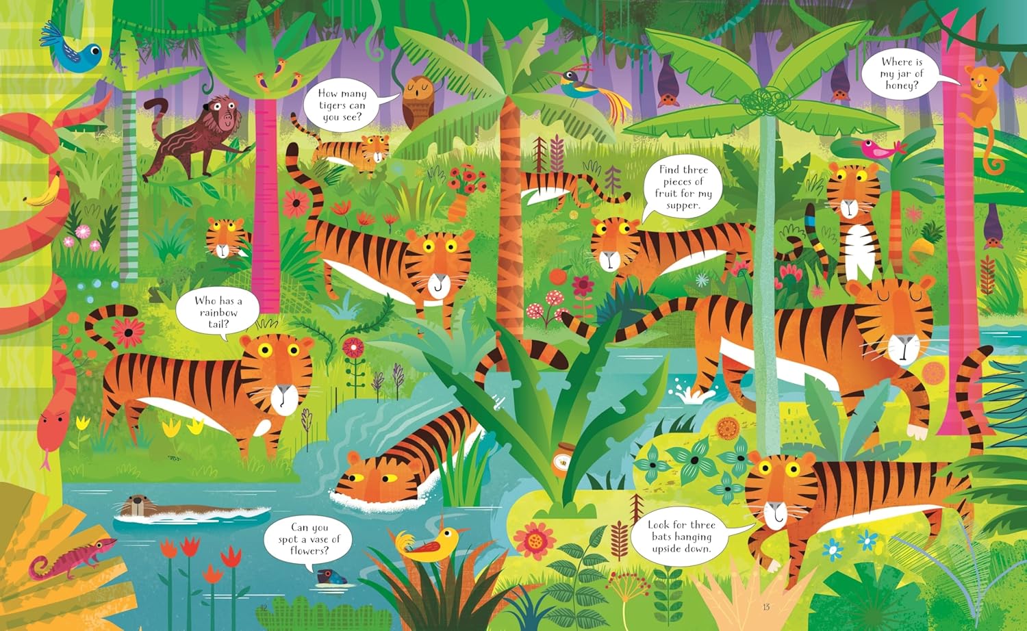 Usborne Book & Jigsaw: In The Jungle