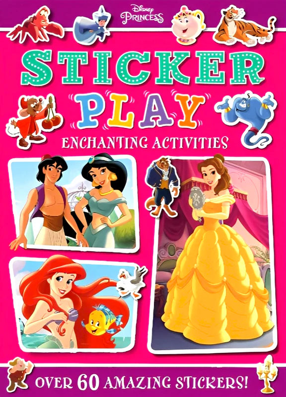 Disney Princess: Sticker Play Enchanting Activities (Paperback)
