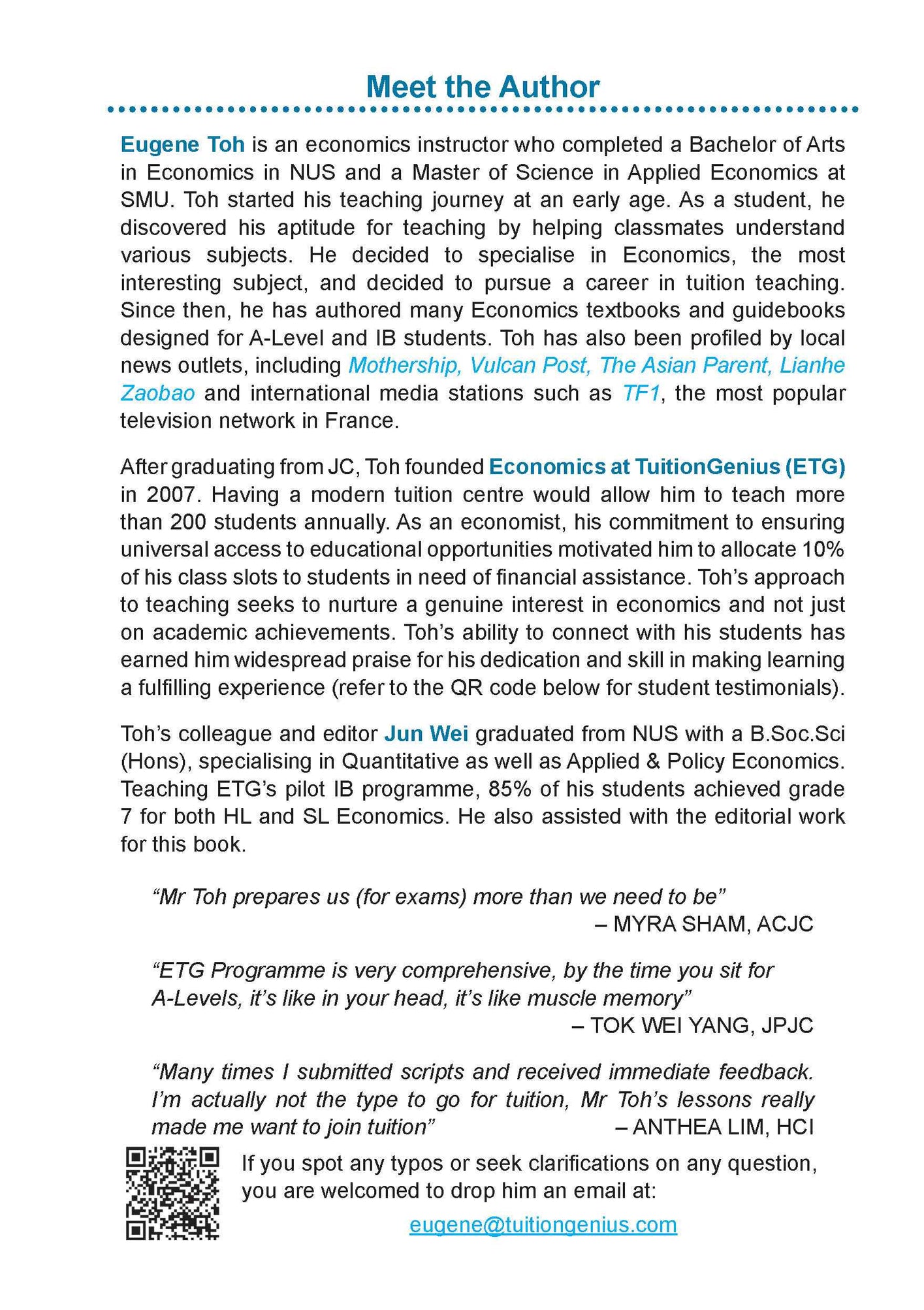 Notes+ With Etg Econs 50 Model Essays In A-Level Microeconomics