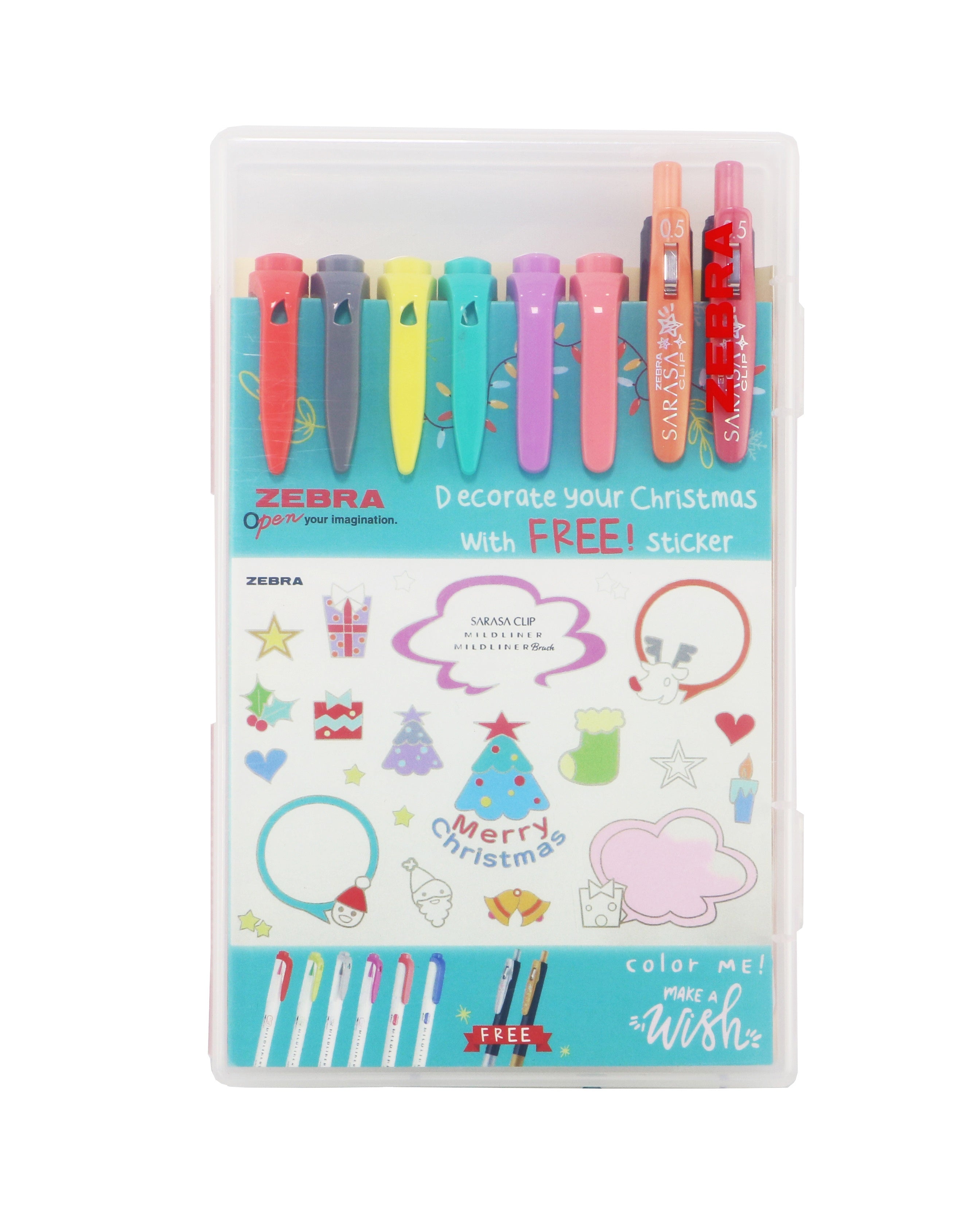Zebra Limited Xmas Set 20024 (10pcs Set)