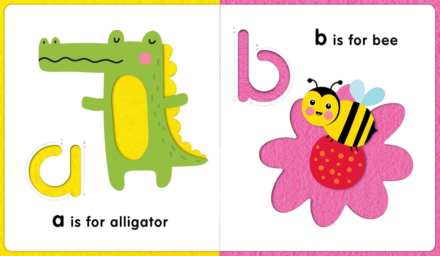 Chunky Felt Book - ABC (Portrait Format) (Board Book)