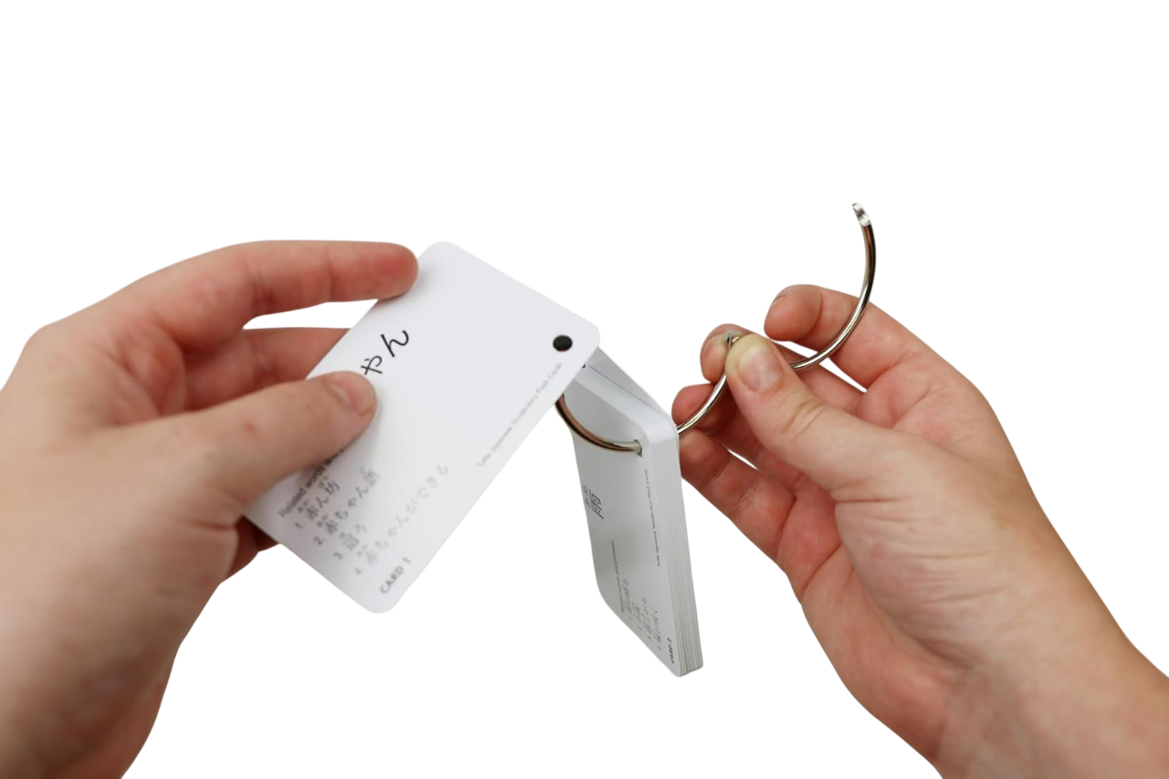 Japanese Vocabulary Flash Cards Kit