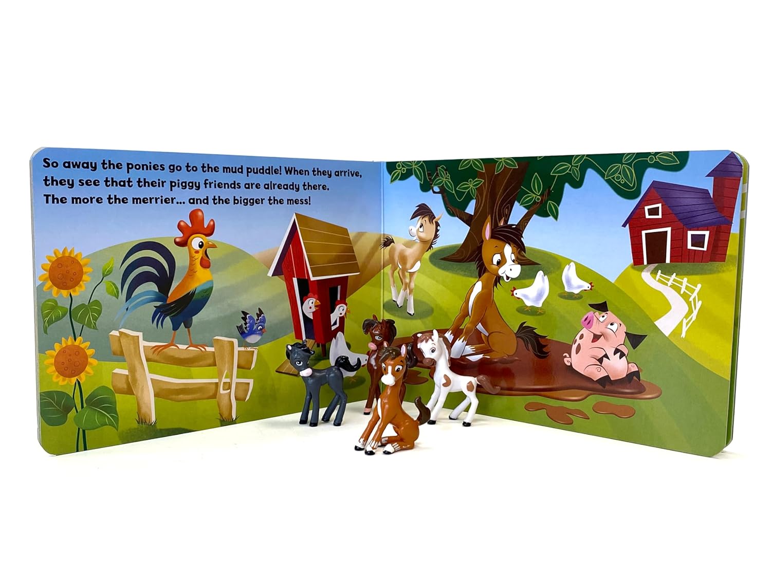 Playful Ponies My Mini Busy Book (Board Book)