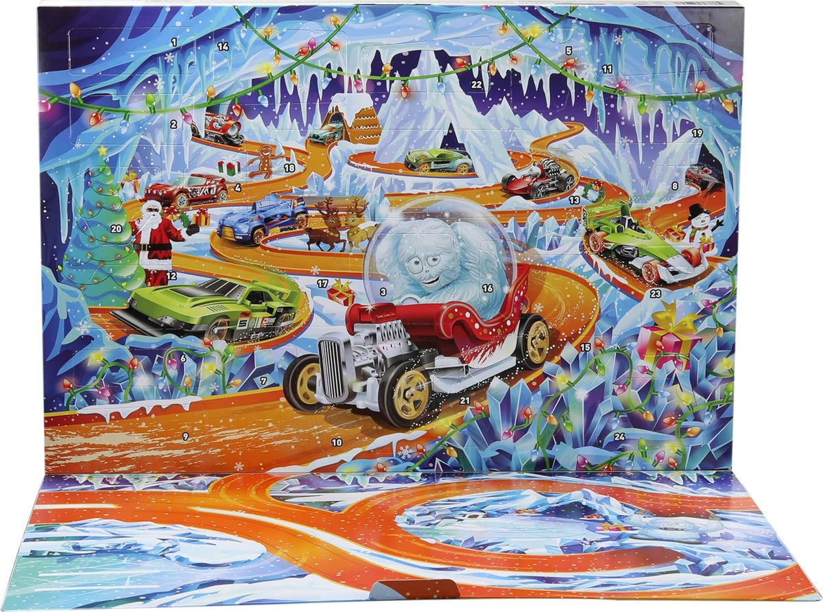 MATTEL HOT WHEELS ADVENT CALENDAR