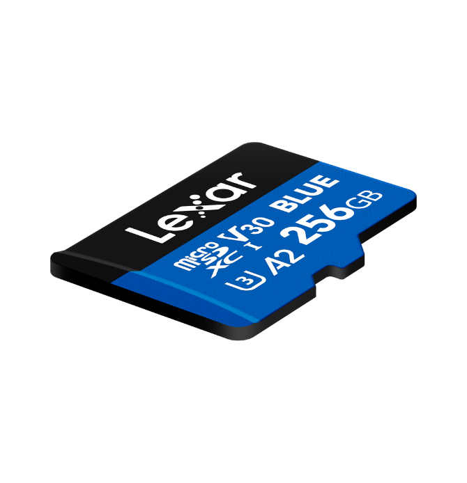 Lexar BLUE microSDXC UHS-I SDMI Card 256GB
