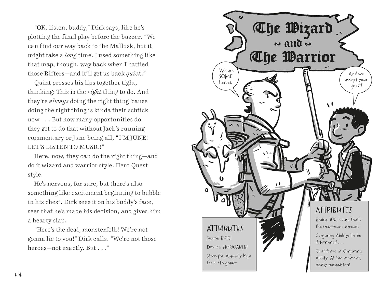 The Last Kids on Earth: Quint and Dirk's Hero Quest (Hardcover)