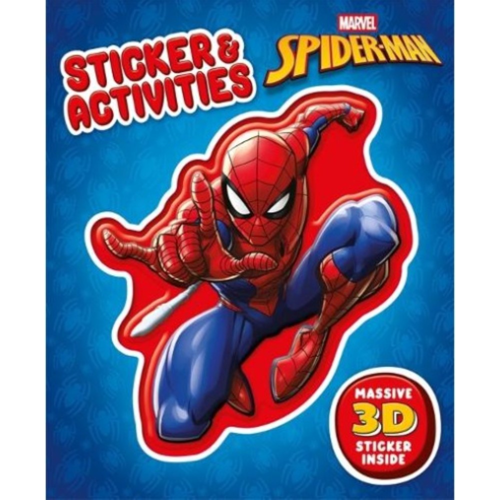 Spider-Man 3D Activities Sticker