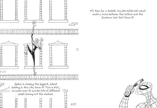 Marvel Spider-man Doodle Book