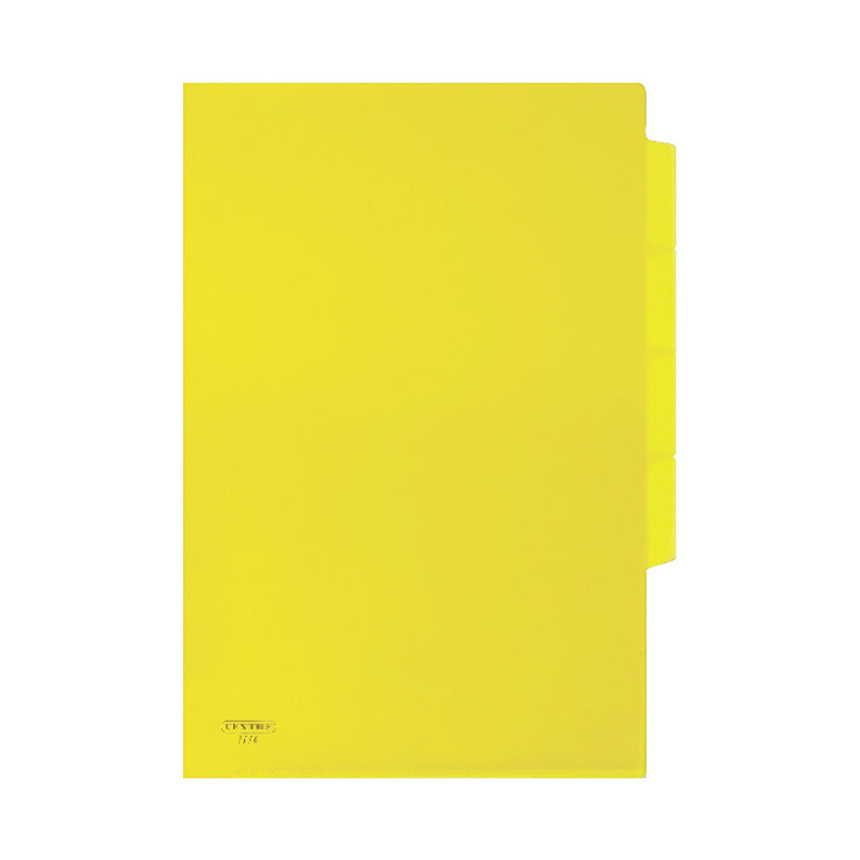 Centre L-shaped Folder With Index F4