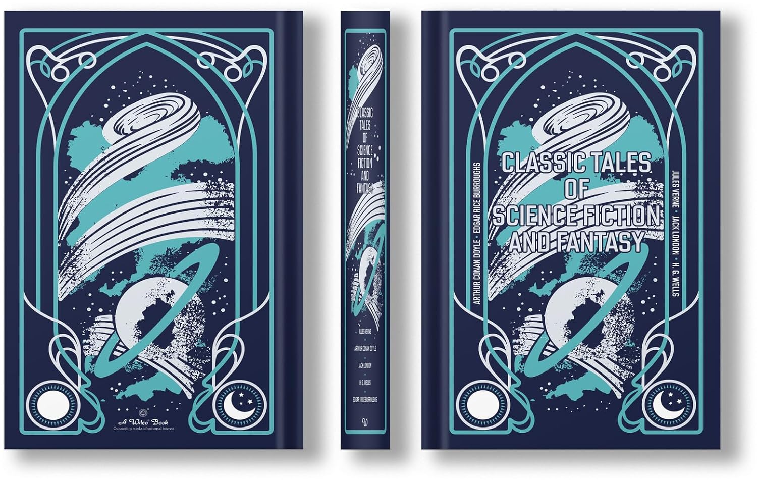 Classic Tales of Science Fiction And Fantasy (Leather-Bound)