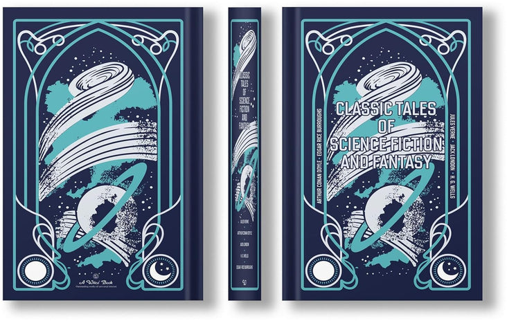 Classic Tales of Science Fiction And Fantasy (Leather-Bound)