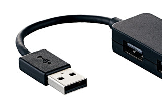 Elecom 4-Port USB2.0 Hub Black