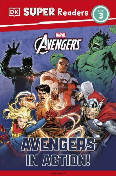 DK Super Readers Level 3 Avengers in Action - Marvel Avengers (Paperback)