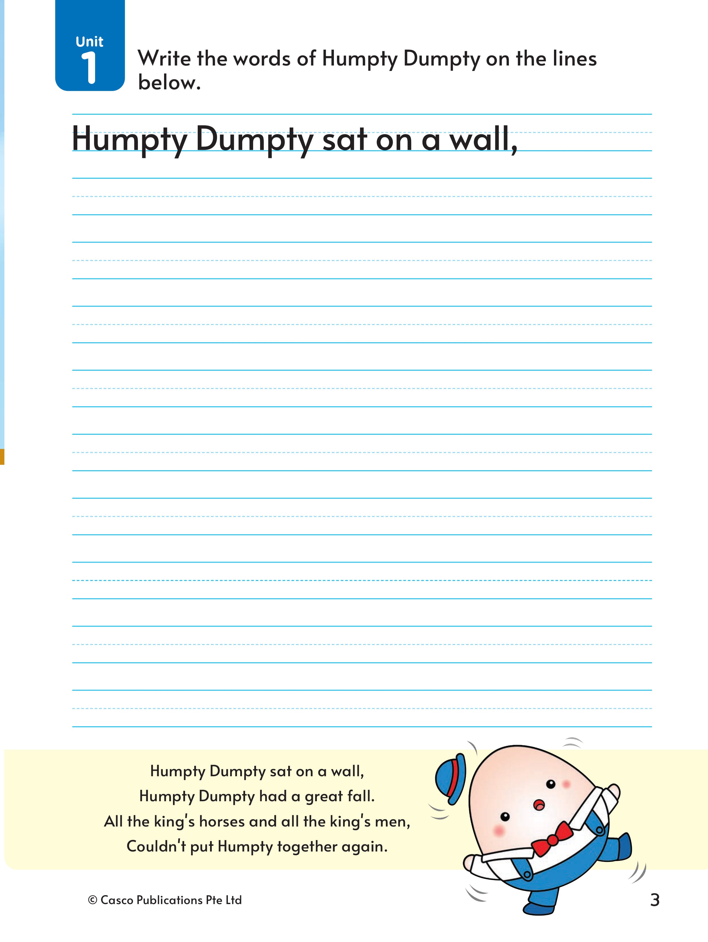 Curious Kids Series: Rhymes for Growing Minds Kindergarten 1