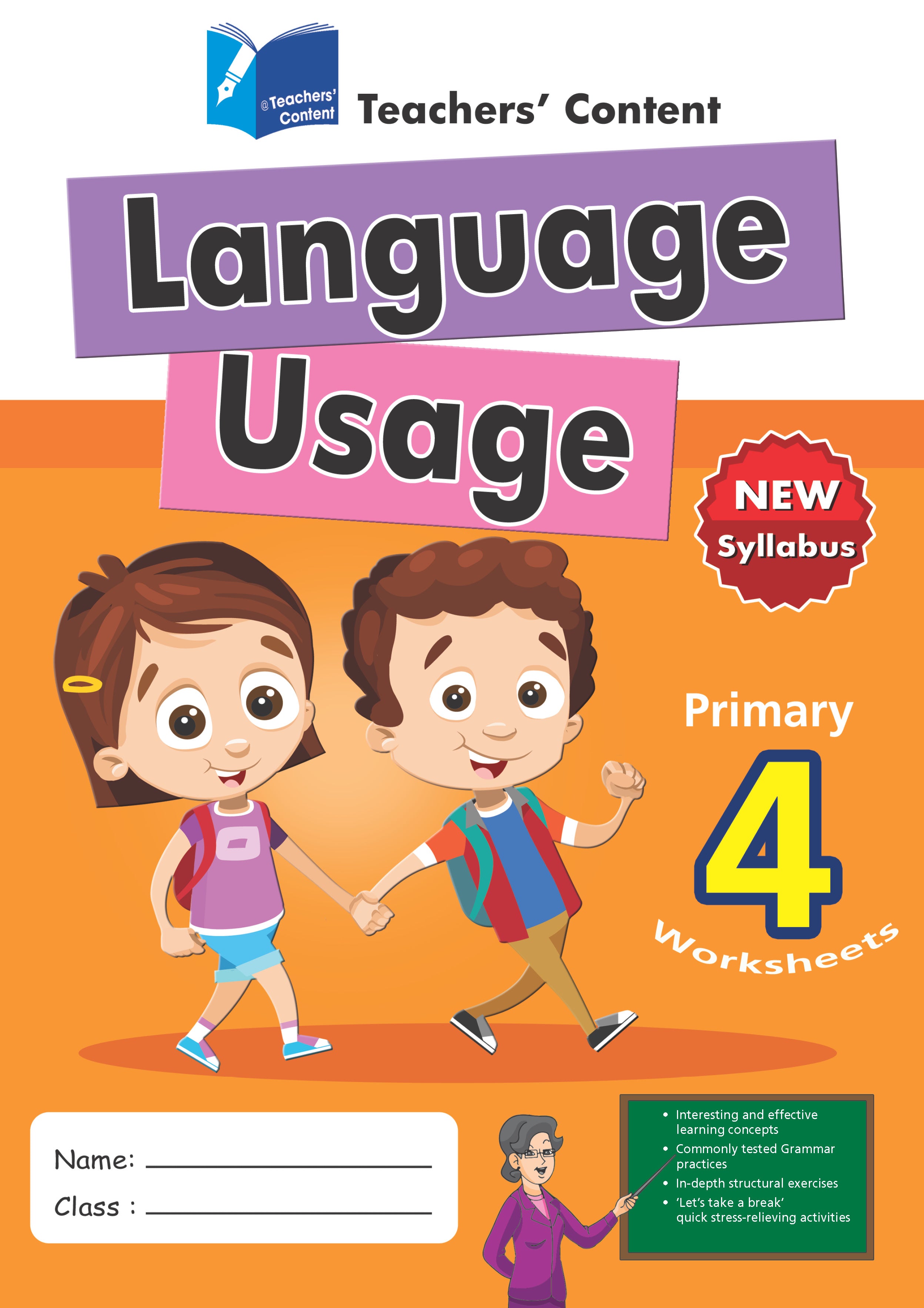 Primary 4 English Language Usage Worksheets