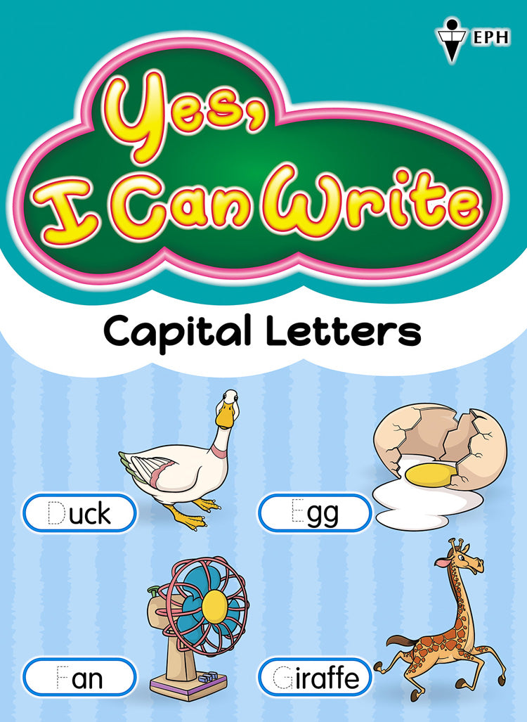 Yes, I Can Write - Capital Letters  