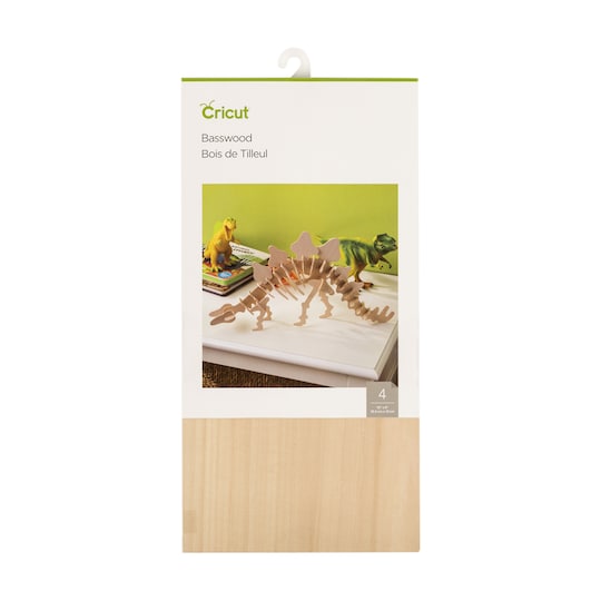 Cricut Basswood, 12" X 6"