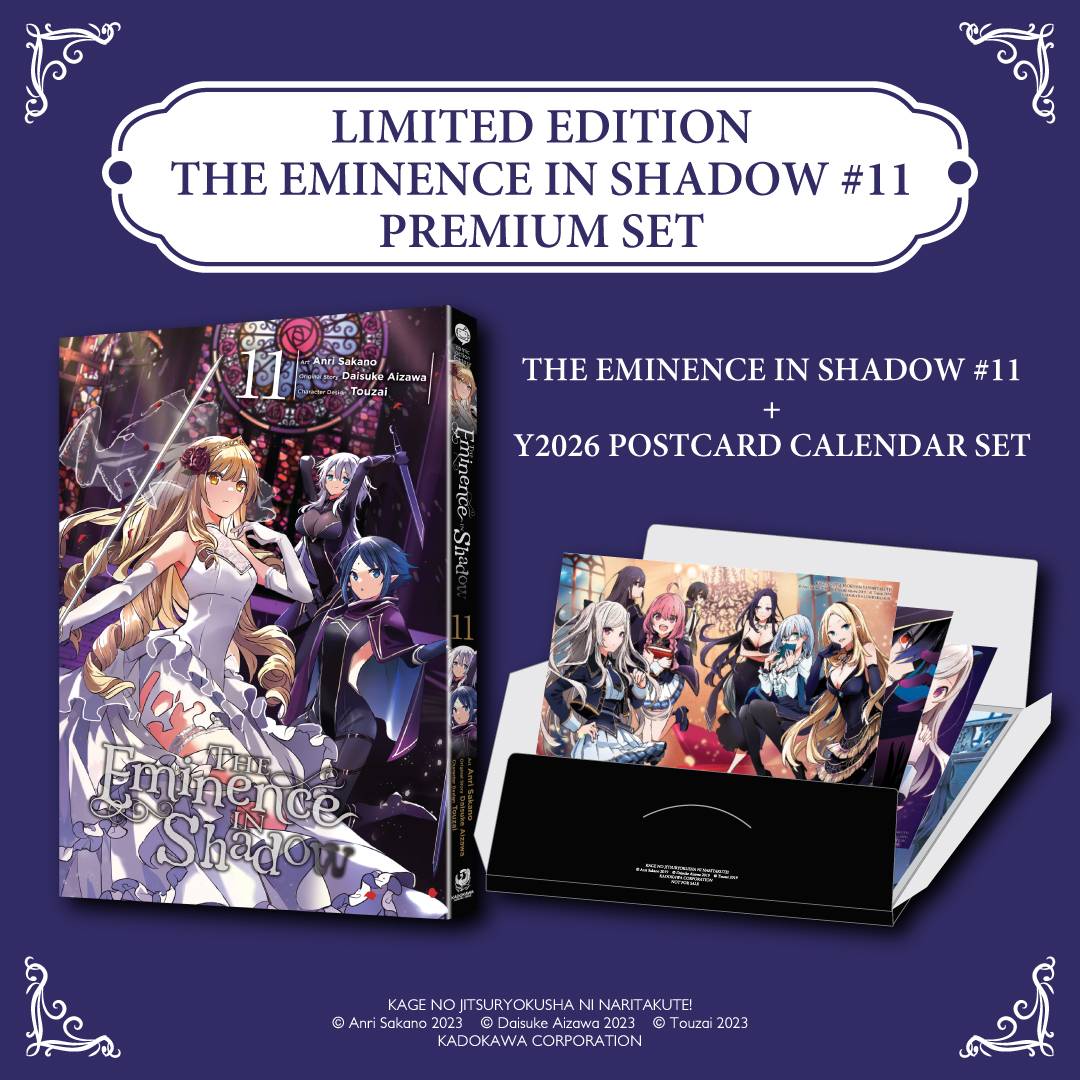 The Eminence In Shadow 11 Bundle Set