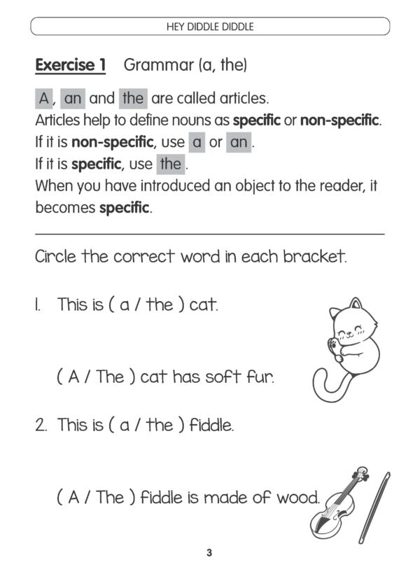 Learning English through Nursery Rhymes Book 1