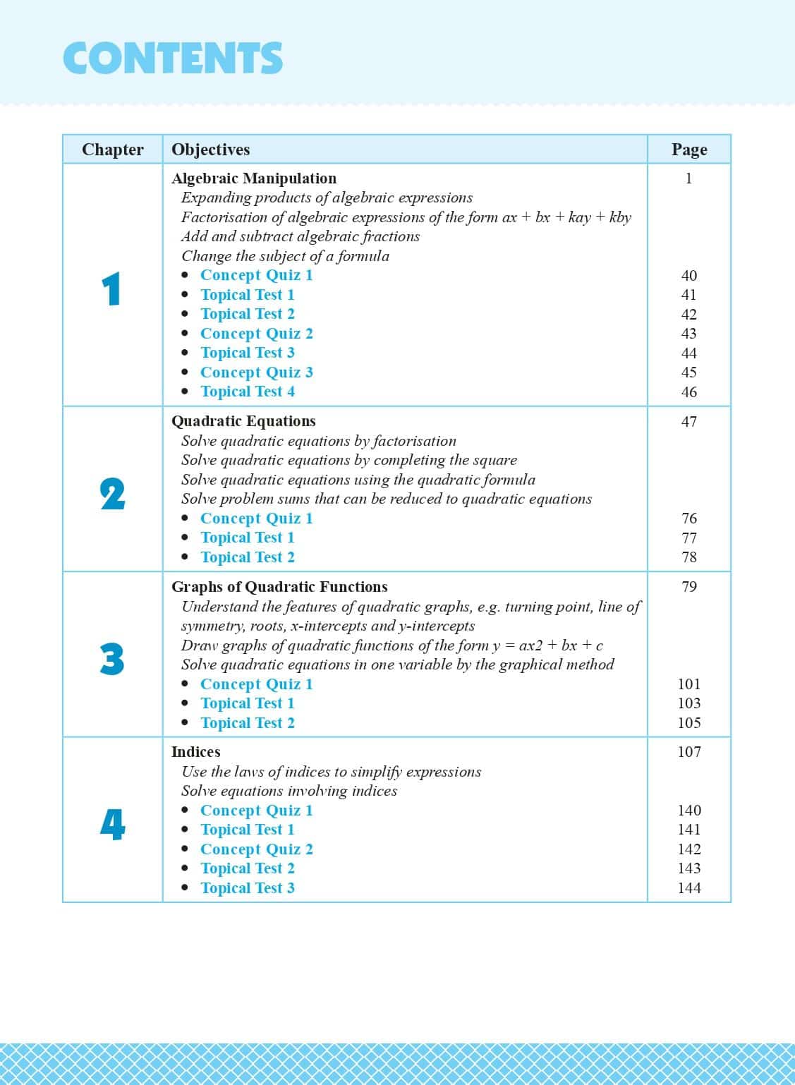 Secondary 3 Mathematics Tutorial 3A [G2]