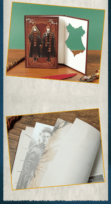 Harry Potter B6 Hard Cover Notebook Hogwarts