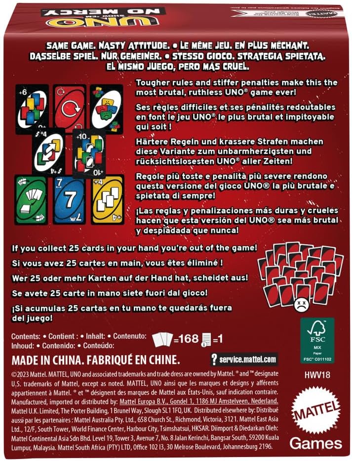 MATTEL UNO SHOW EM NO MERCY