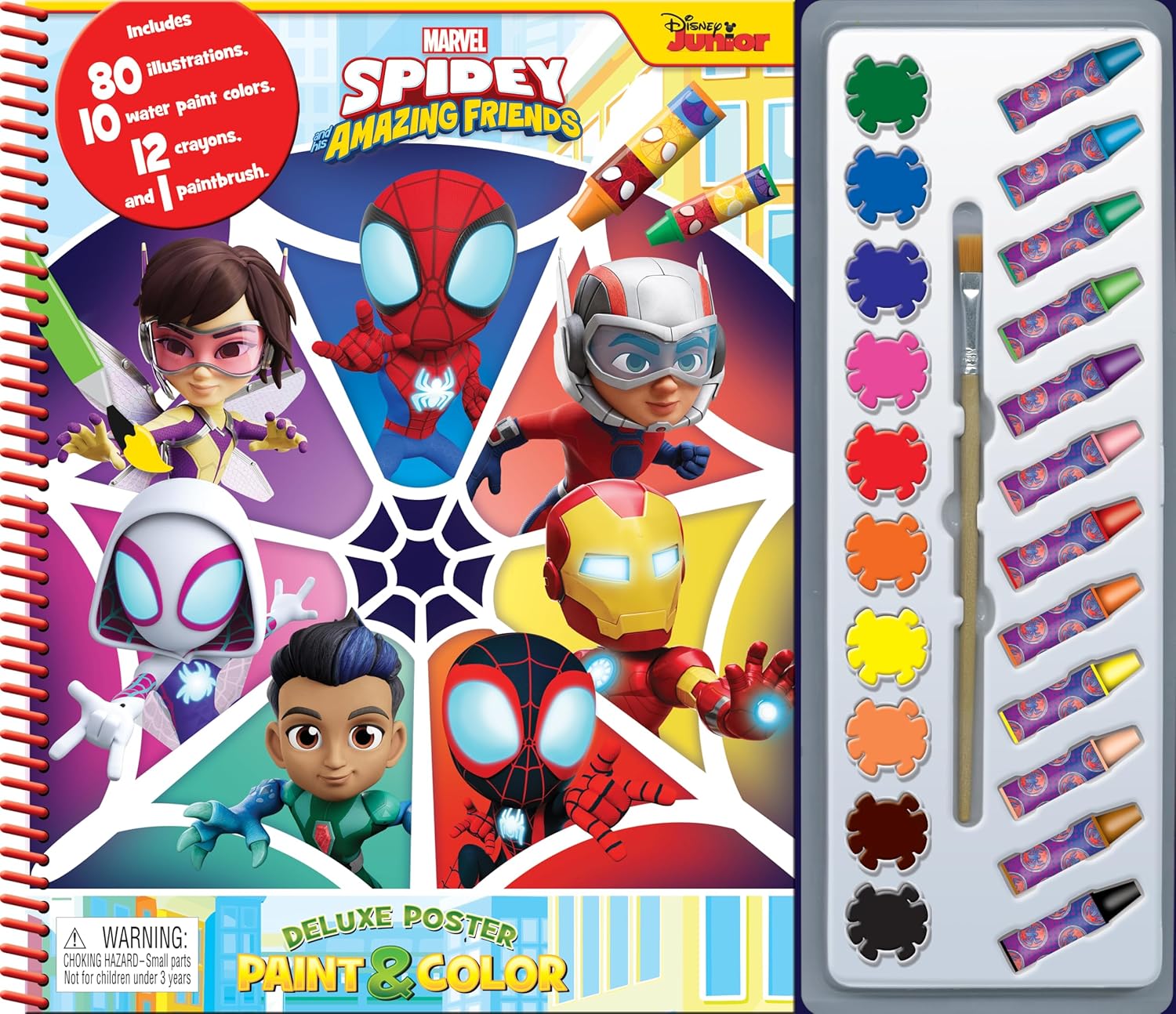 MARVEL SPIDEY & AMAZ FRIENDS DELUXE POST