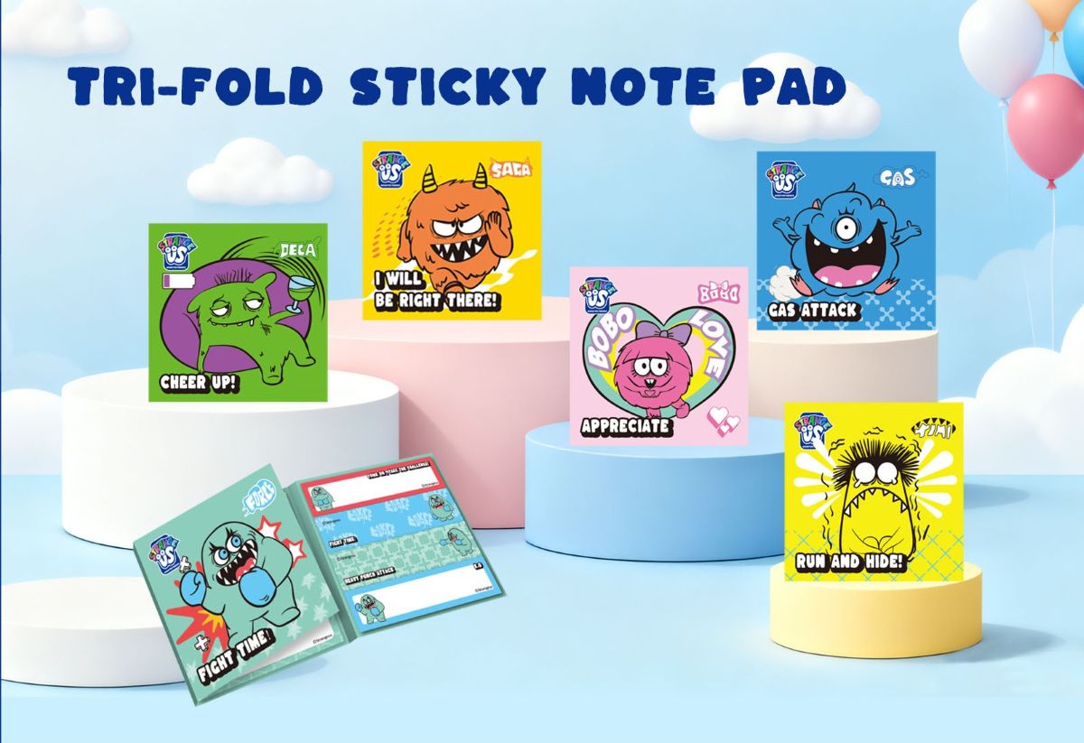 Strange Us 3-Fold Sticky Notes – Popular Book Company Pte Ltd