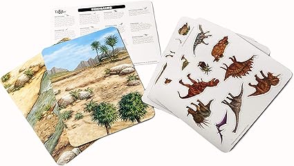 BENDON MAGNETIC TIN PLAYSET DINOSAURS