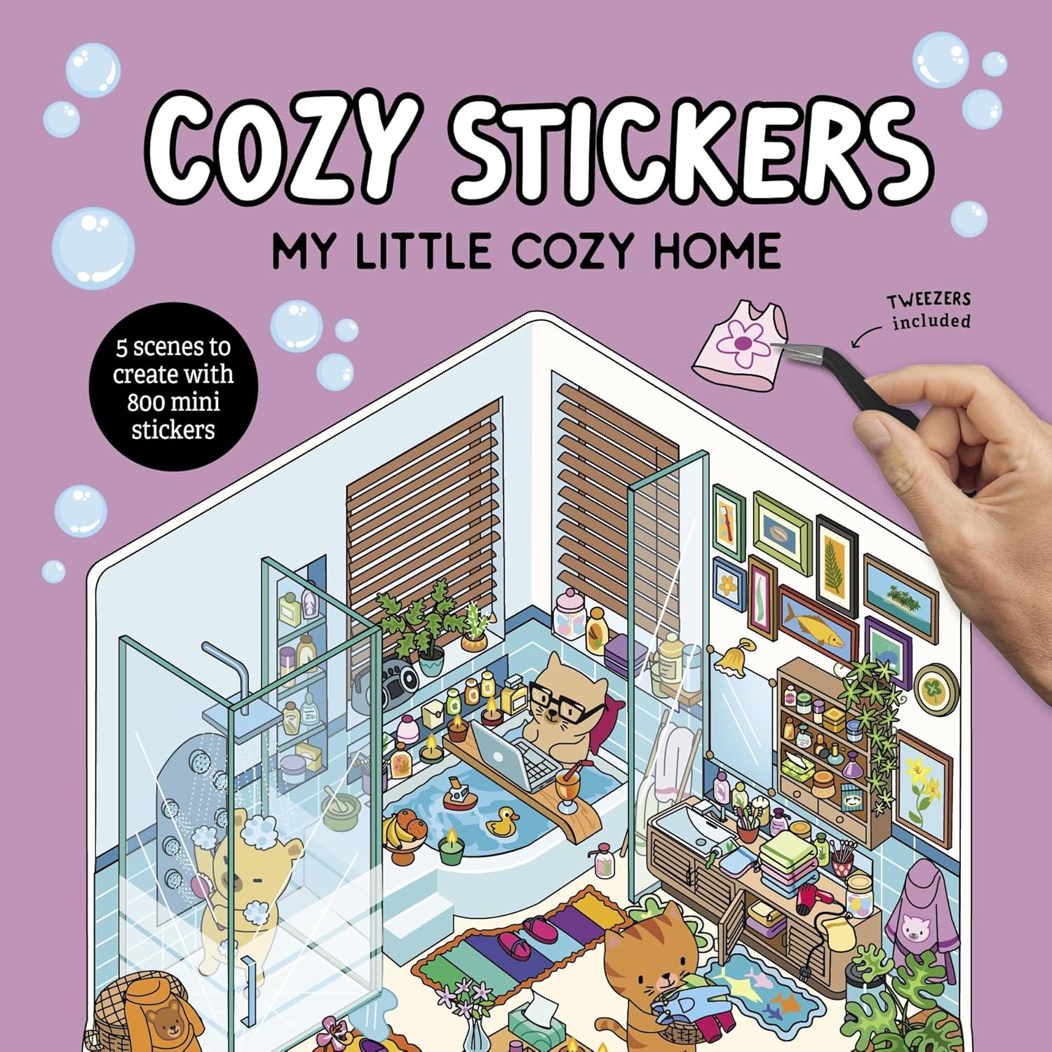 Cozy Stickers: My Little Cozy Home (Paperback)