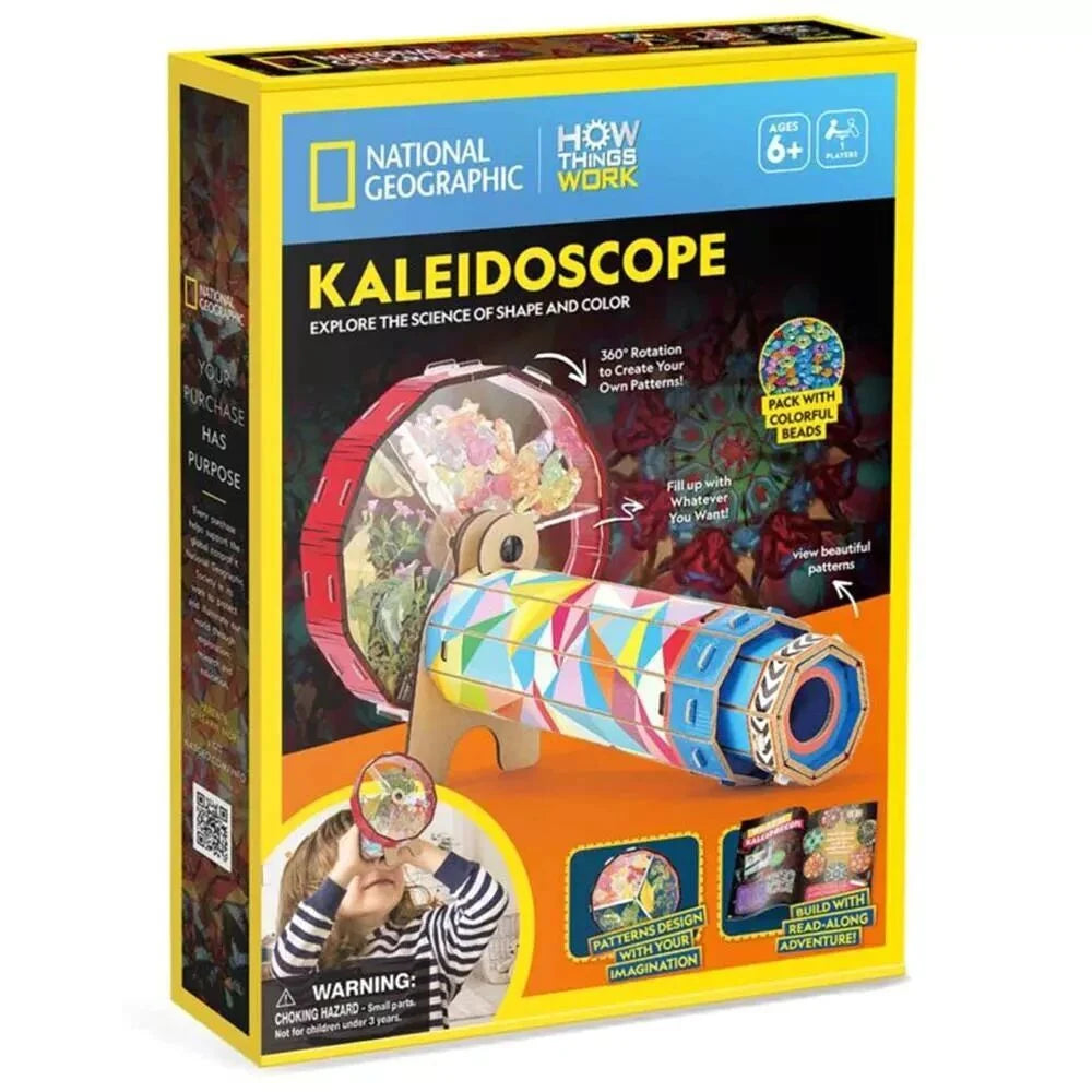 CUBICFUN NATIONAL GEOGRAPHIC KALEIDOSCOPE 3D PUZZLE
