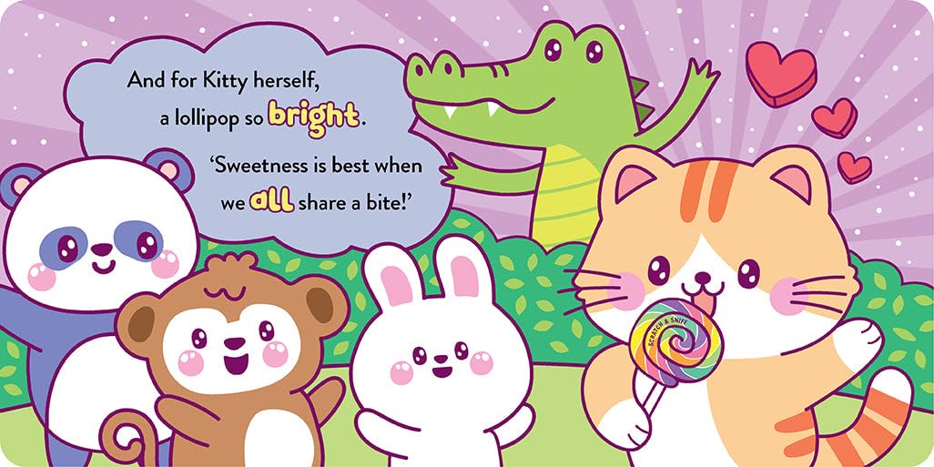 Scratch & Sniff Board Book - The Candy Cart (Board Book)