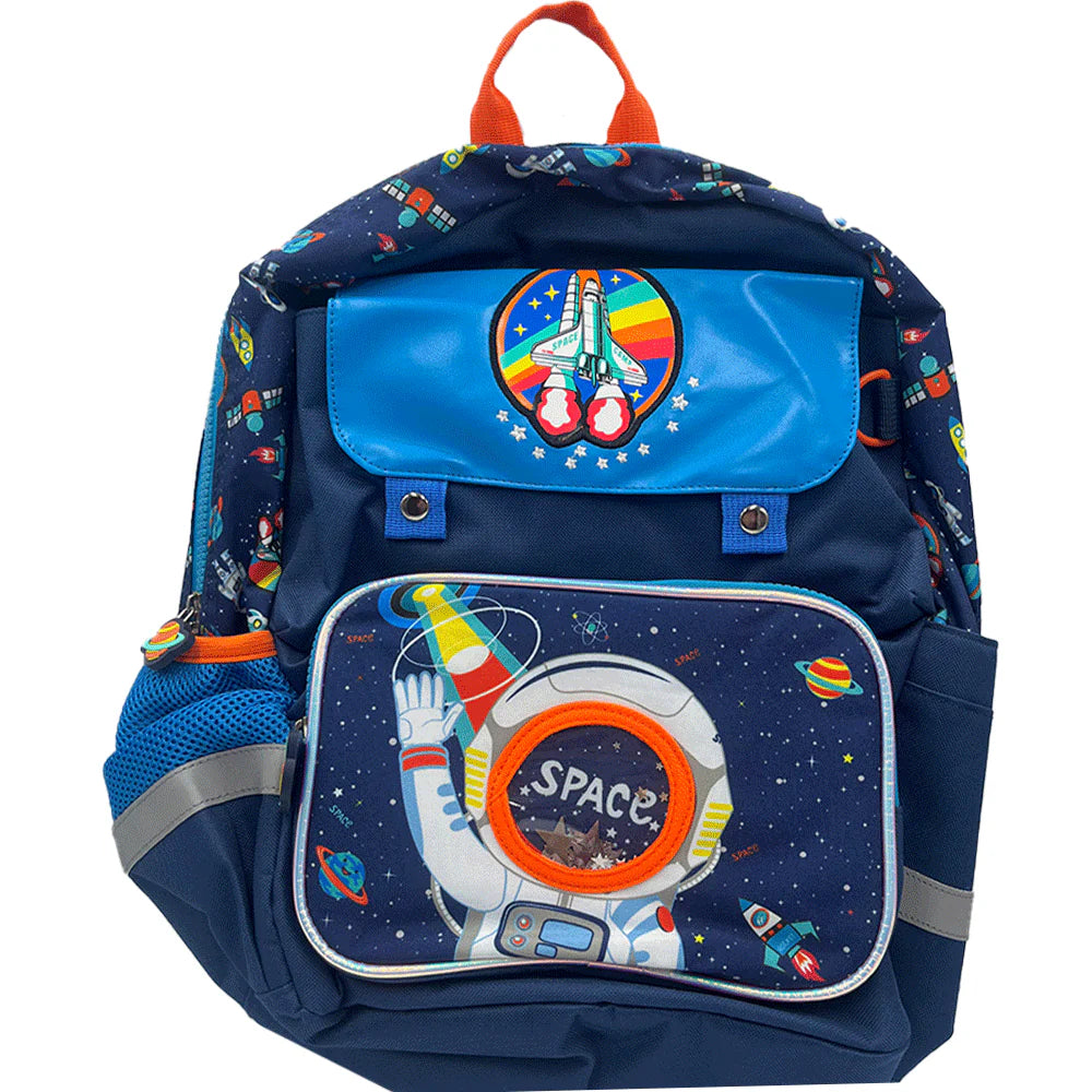 EMBROIDERED POCKET BACKPACK U2065